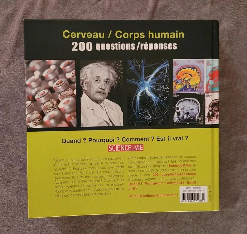 Brain Human Body 200 Questions Answers Science & Vie – photo 7